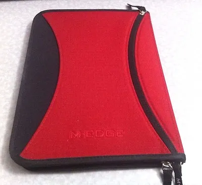 M-EDGE Flip Book Folio Case Folio For Apple IPad Mini Red • £18.52
