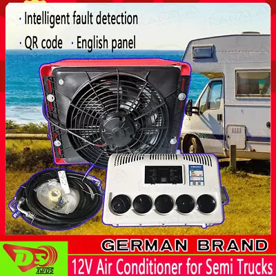 12V 10000 BTU Air Conditioner For Semi Trucks Bus RV Caravan Stable Performance  • $551.99