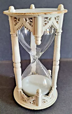 Vintage Style Victorian Hourglass Desktop Sand Timer Decor 6  Tall • $28