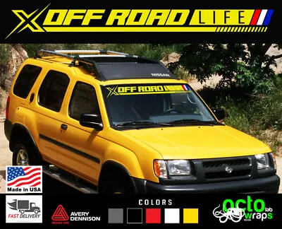 Fit Nissan Xterra Pro4x Parts Accessories Windshield Decal Sticker Roof Rack • $47.84