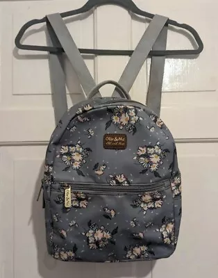 Ollie & Nic Old And New Small Back Pack Ruck Sack Floral Cute Bag Travel Rare • £15