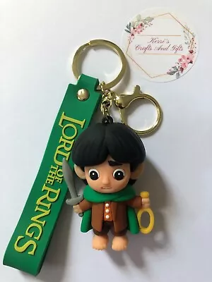 Lord Of The Rings Themed Frodo Baggins Keyring Keyclip Other Character Available • £5.50