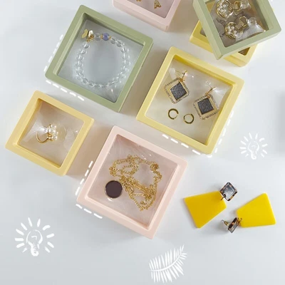 £5.82 • Buy Anti Tarnish Film Jewelry Display Organizer Portable Travel Box For Women Girls