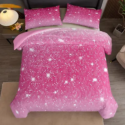 Teen Comforter Sets For Girls Girls Twin Bedding Set Girls Pink Princess Comfo • $56.99