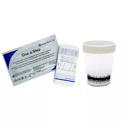 £7.25 • Buy Drug Testing Kit 7in1 Panel Cocaine Cannabis Heroin Speed Benzo MTD+ Sample Cup