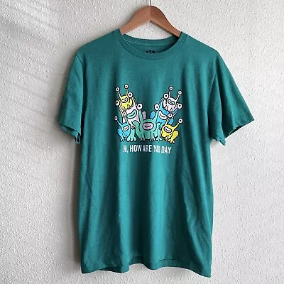 Daniel Johnston Hi How Are You Day T Shirt Adult Medium Kurt Cobain Art Tee • $14