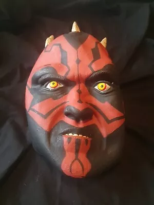 Darth Maul Latex Mask Original Phantom Menace  • £20