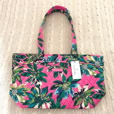 Vera Bradley Mandy Shoulder Bag Tropical Paradise Pink Purse NWT Exact MSRP $70 • $31.42