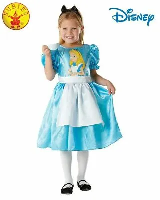 £8.99 • Buy Girls RUBIE'S Official Classic Alice In Wonderland Fancy Dress Costume 7-8 Years