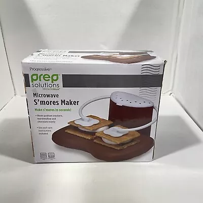 NEW! Microwave S'MORES MAKER By Progressive Prep Solutions BPA Free  • $13.90