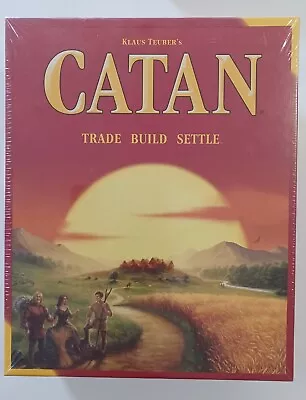 Catan Trade Build Settle Klaus Teuber's Board Game Brand New And Sealee • $49.95