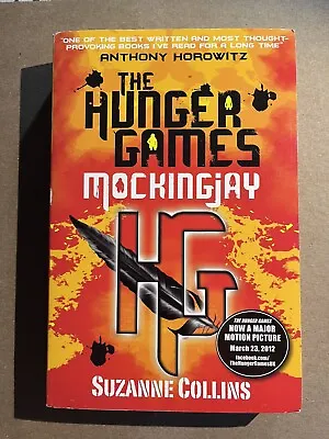 MOCKINGJAY  By Suzanne Collins 2010 Scholastic UK Trade Paperback HUNGER GAMES • $3.99