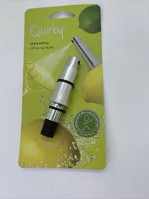 QUIRKY Citrus Spritzer Spray Kitchen Gadget Utensil Sprayer Fruit Juicer Lemon • $12.50