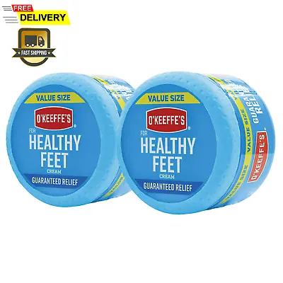 O'Keeffe's For Healthy Feet Foot Cream Guaranteed Relief For Extremely Dry 6.4 • $28.36