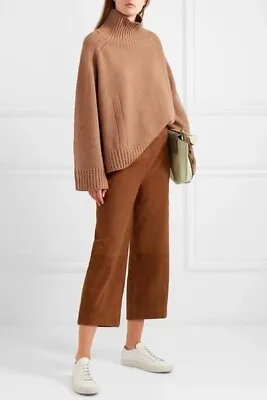 VINCE Lamb Suede Culottes In Brown Size 6 - NWT • $249