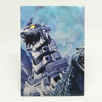 No.02 Godzilla Card GODZILLA×Mechagodzilla×Mothra Tokyo SOS AMADA 2003 Toho • $10