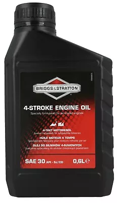 BRIGGS & STRATTON 4 Stroke Oil SAE 30 - 600ml 0.6 Litre - 100005 • £12.11