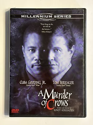 A Murder Of Crows - Featuring Cuba Gooding Jr. & Tom Berenger - DVD - Tested • $1.40