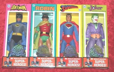 MEGO World's Greatest Super-Heroes 50th Anniversary COMPLETE Variant Set Of 4 • $325