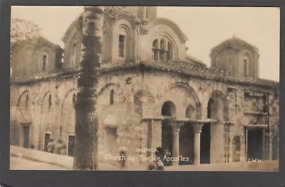 Postcard Salonica Thessaloniki Greece The Church Of Twelve Apostles Early RP EWH • £6.99