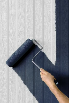 $49.95 • Buy Paintable Wallpaper Beadboard Nonwoven Off White Unpasted 57 Sq Ft Wall Decor
