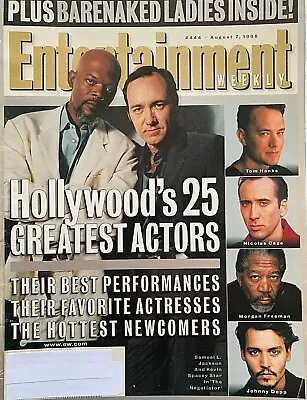 HOLLYWOODS 25 GREATEST ACTORS August 1998 ENTERTAINMENT WEEKLY Magazine • $4