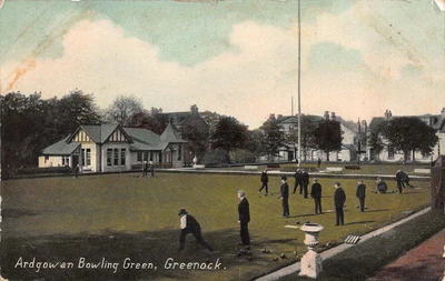 £3.60 • Buy Ardgowan Bowling Green Greenock Postcard C1908