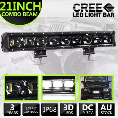 9D 21 Inch  LED Work Light Bar SPOT Beam Driving Lamp OffRoad 4WD SUV Boat Truck • $85.99