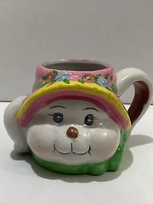 Bunny Rabbit Cup Or Planter  Vintage Magic Creations • $11.48