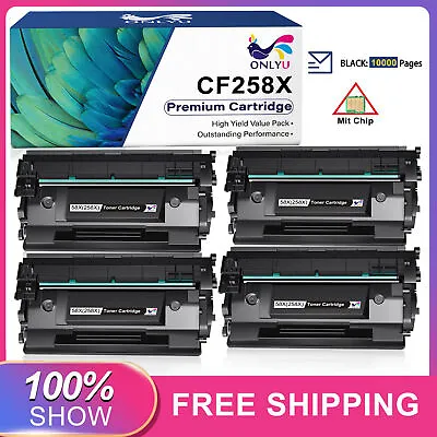 CF258A CF258X 58X WITH CHIP For HP 58A Toner LaserJet Pro M404dn MFP M428fdw Lot • $275.57