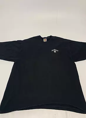 VTG Jack Daniel's Old N °7  Fruit Of The Loom T-shirt Black Size XL Men's A72 • $12.75