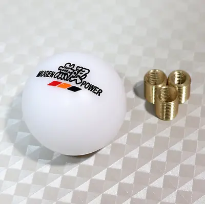 For JDM MUGEN Manual White Shift Knob For HONDA CRZ Type R ACCORD FA5 NEW • $48.29