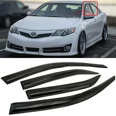 For 2012-2017 Toyota Camry Mugen Style Window Visor Vent Sun Shade Rain • $33.99