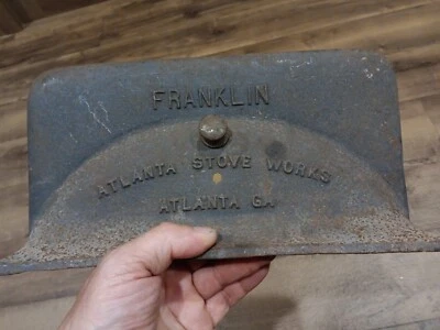 $49.99 • Buy Vintage Franklin Wood Stove Cast Iron Door Atlanta Stove Works