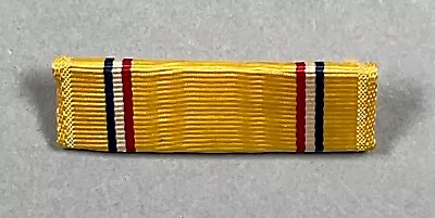 WW II US Navy & Marine Corps 1/2” Pin Back American Defense Medal Ribbon • $2.99