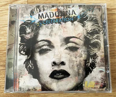 MR BRAINWASH HAND SIGNED CD Celebration MADONNA Poster Hand Signed By Artist • $208.42