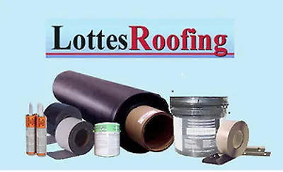 EPDM Rubber Roofing Kit COMPLETE - 200000 Sq.ft. BY THE LOTTES COMPANIES • $301555.72