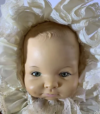 Cameo Miss Peep Vintage 70’s Vinyl Newborn Baby Doll Hinged Limbs 17” Redressed • $45.25