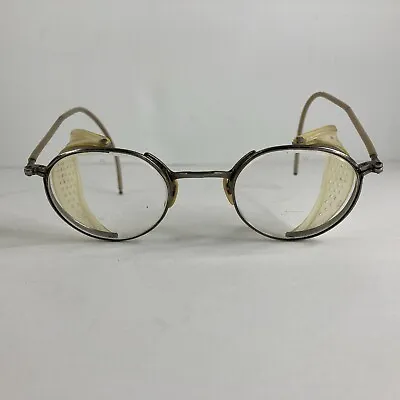 Vintage Willson Spectacles Safety Shield Side Screens Glasses STEAMPUNK • $19.99