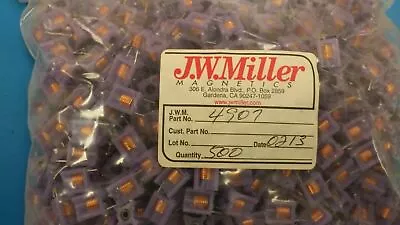 (20 PCS) 4907 JW MILLER Variable R.F. Inductors 0.226-0.311uH  • $12.95