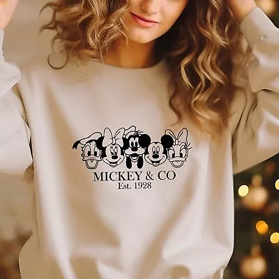 Mickey And Co Est Sweatshirt Family Trip 2024 Hoodie Family Matching Crewneck • $19.99