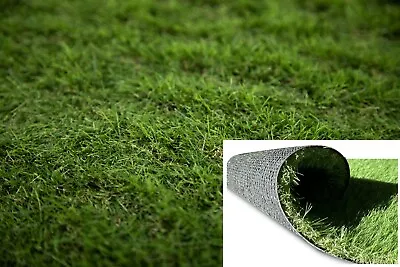 £109.36 • Buy Super Thick 40mm Artificial Grass Astro Turf £8.74m² Quality Garden Fake Lawn