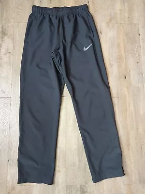 Nike Dri Fit Womens Black Tracksuit Pants Size M • $22