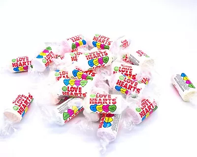 50 Mini Love Hearts Valentines Day Wedding Party Sweets • £5.99