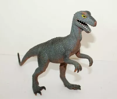 Vintage Deinonychus Dinosaur 1980's 9.5  Rubber Customs Action Figures Bootlegs • $14.99