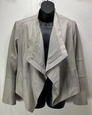 G.i.l.i. Leather Jacket Gray • $70