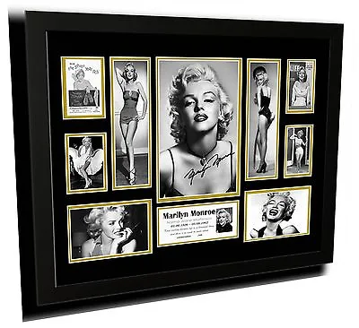 Marilyn Monroe Signed Limited Edition Framed Memorabilia • $129.99