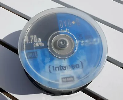 £7.87 • Buy NEW SEALED INTENSO DVD+R DISKS 25 COUNT RW 4.70GB 1x-4x - 240MIN