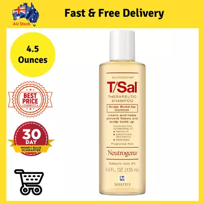 Neutrogena T/Sal Therapeutic Shampoo Scalp Build-Up Control 4.5 Fl Oz Pack O... • $34.15