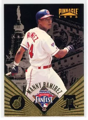 1996 Pinnacle FanFest Manny Ramirez Cleveland Indians #24 • $1.99